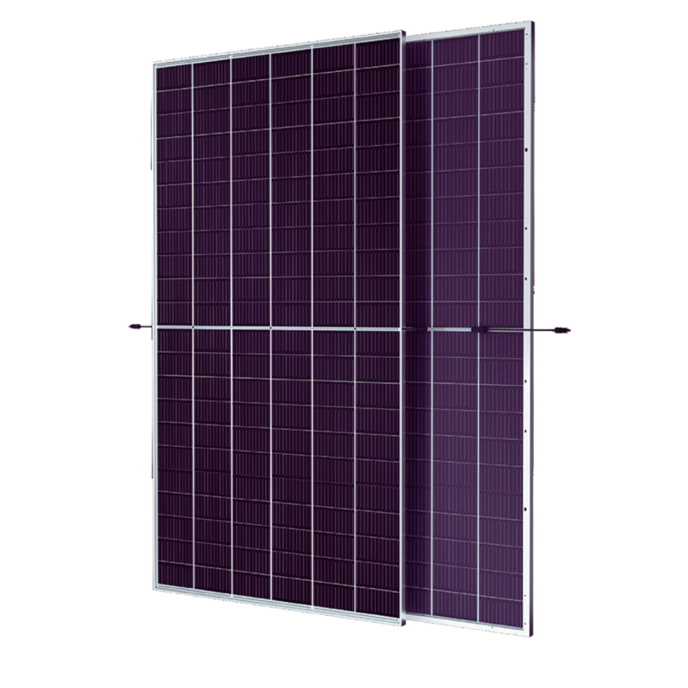 Trina 655W Glas-Glas Bifacial Schwarzer Rahmen 594 Stück (1 Container)